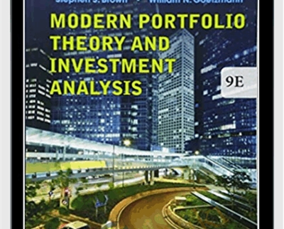 Modern Portfolio Theory and Investment Analysis - Edwin J.Elton