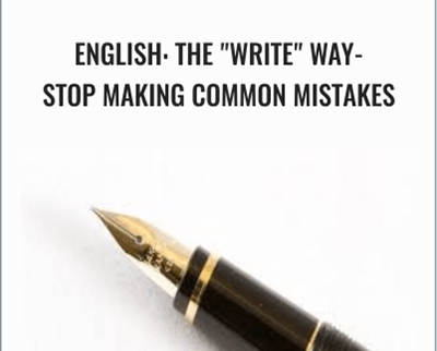 English: The Write Way- Stop Making Common Mistakes - AROV Education