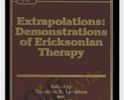 Extrapolations: Demonstrations Of Ericksonian Therapy - Stephen R. Lankton