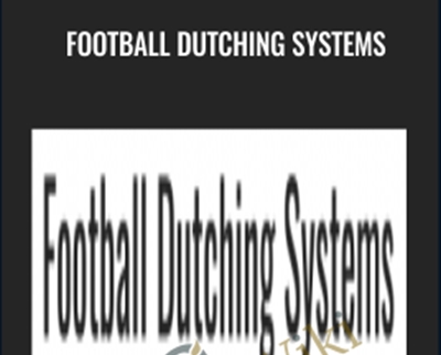 Football Dutching Systems - Chris Williams