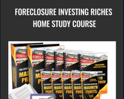 Foreclosure Investing Riches Home Study Course - David Lindahl