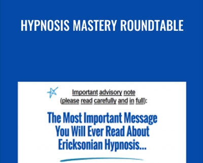 Hypnosis Mastery Roundtable - Igor Ledochowski