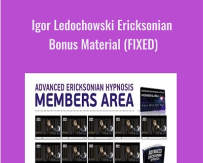 Igor Ledochowski Ericksonian Bonus Material (fixed) - Anonymous