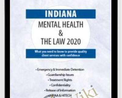 Indiana Mental Health and The Law -2020 - Phyllis Garrison