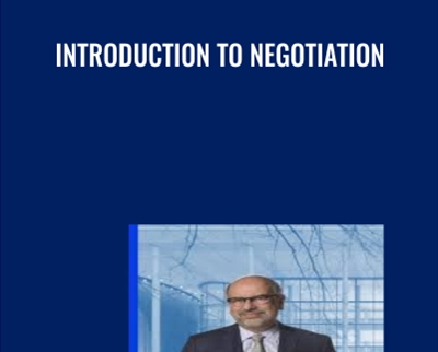 Introduction to Negotiation - Barry Nalebuff