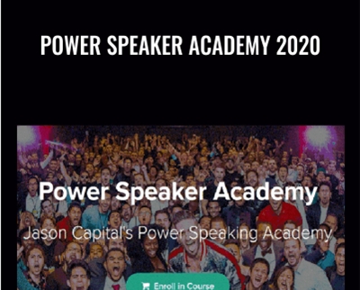 Power Speaker Academy 2020 - Jason Capital