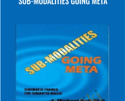 Sub-Modalities Going Meta - L. Michael Hall and Bob Bodenhamer