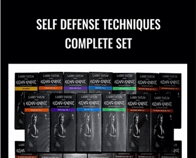 Self Defense Techniques Complete Set-Kenpo - Larry Tatum