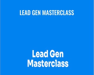 Lead Gen Masterclass - Alex Gray Available