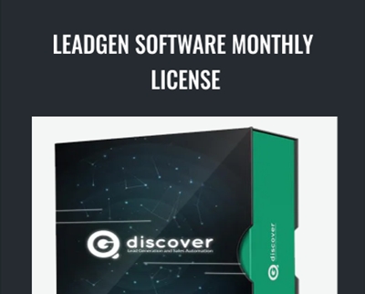 LeadGen Software Monthly License - ColdReach