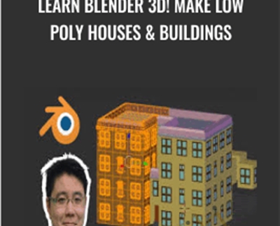 Learn Blender 3D! Make Low Poly Houses and Buildings - Mammoth Interactive