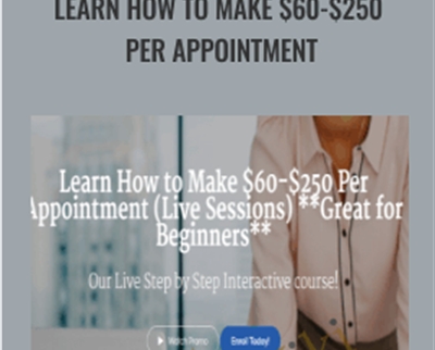 Learn How to Make $60-$250 Per Appointment - Andre C Hatchett
