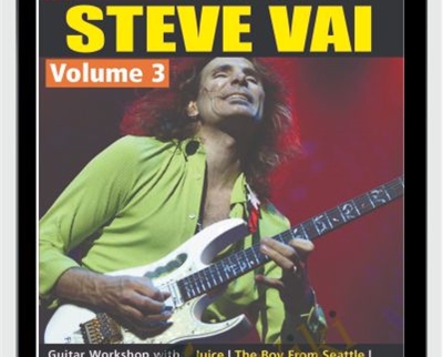 Learn to play Steve Vai Volume 3 (2 DVD set) - Andy James