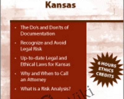 Legal and Ethical Issues in Behavioral Health in Kansas - Richard D. Dvorak