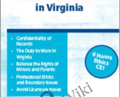 Legal and Ethical Issues in Behavioral Health in Virginia - Patrick J. Hurd