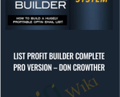 List Profit Builder Complete PRO Version - Don Crowther