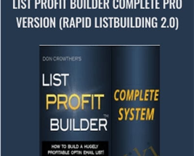 List Profit Builder Complete PRO Version (Rapid Listbuilding 2.0) - Don Crowther