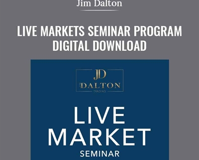 Live Markets Seminar Program-Digital Download - Jim Dalton