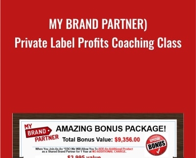 (My Brand Partner)-Private Label Profits Coaching Class - Lisa Diane