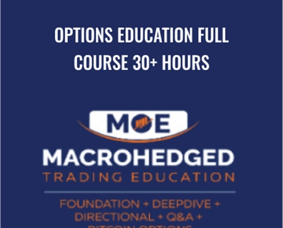 Options Education FULL Course 30+ Hours - Macrohedged