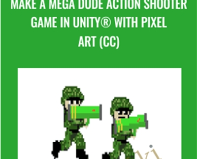 Make a Mega Dude Action Shooter Game in Unity® with Pixel Art (CC) - Mammoth Interactive