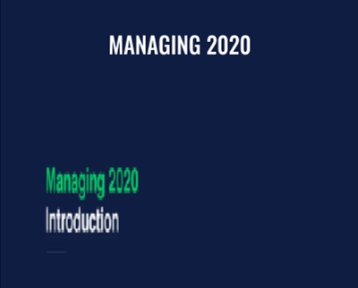 Managing 2020 - Johnathan and Melissa Nightingale