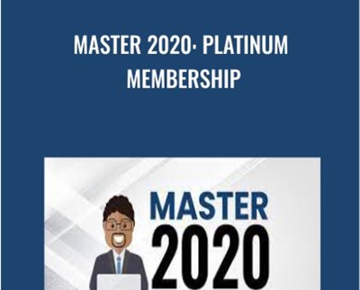 Master 2020: Platinum Membership - Anik Singal