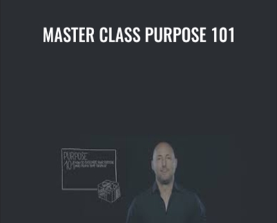 Master Class Purpose 101 - Brian Johnson