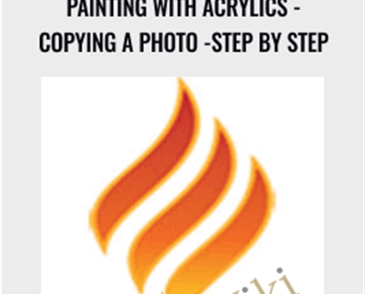 Painting With Acrylics-COPYING A PHOTO -Step by Step - Masterpiece Art School