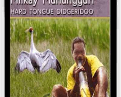 Hard Tongue Didgeridoo - Milkay Mununggurr