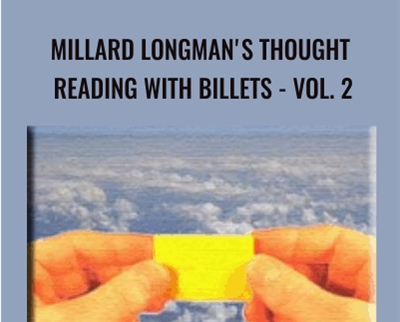 Millard Longmans Thought Reading With Billets-Vol. 2: Acidus Globus - Billets