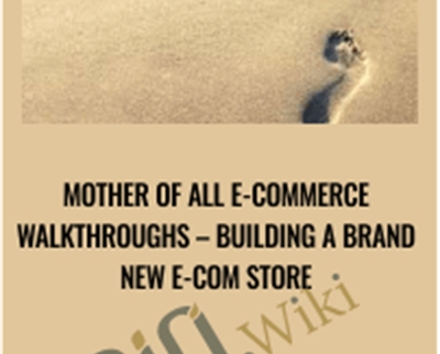 Mother of All E-Commerce Walkthroughs-Building a Brand New e-Com Store - Thekingpinner