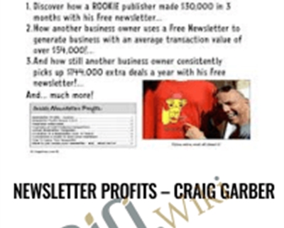 Newsletter Profits - Craig Garber