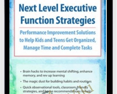 Next Level Executive Function Strategies: Performance Improvement Solutions to Help Kids and Teens Get Organized