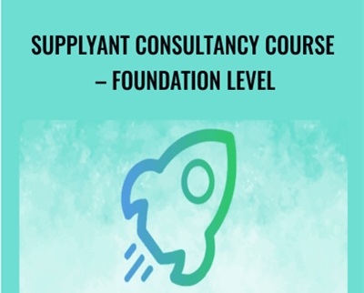 Supplyant Consultancy Course - Foundation Level - Nick Morton