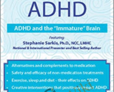 Non-Medication Treatments for ADHD: ADHD and the Immature Brain - Stephanie Moulton Sarkis