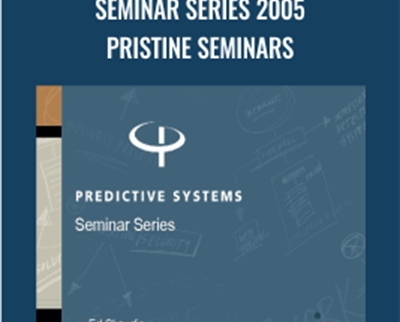 5 DVD Seminar Series 2005 Pristine Seminars - Oliver Velez
