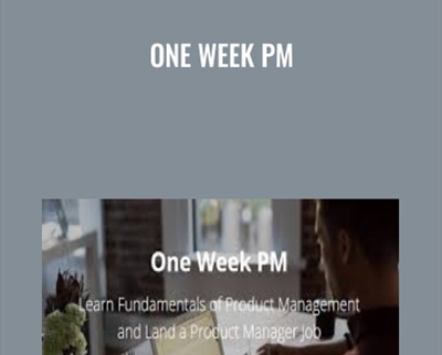 One Week PM - Kevin Lee