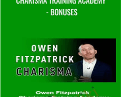 Charisma Training Academy-Bonuses - Owen Fitzpatrick
