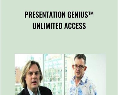 PRESENTATION GENIUS Unlimited Access - Mark Bowden and Michael Bungay Stanier