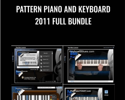 Pattern Piano and Keyboard 2011 Full Bundle - FastStrings