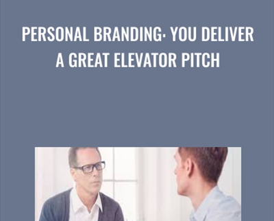 Personal Branding: You Deliver a Great Elevator Pitch - TJ Walker