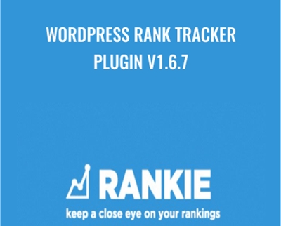 WordPreass Rank Tracker Plugin V1.6.7 - Rankie