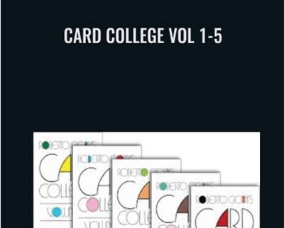 Card College Vol 1-5 - Roberto Giobbi