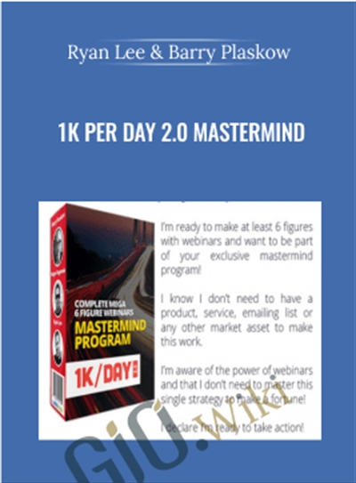 1K Per Day 2.0 Mastermind - Ryan Lee and Barry Plaskow