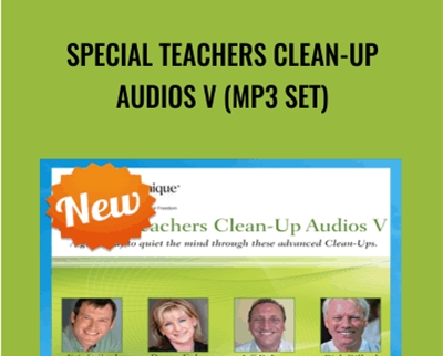 Special Teachers Clean-up Audios V (mp3 Set) - Release Technique