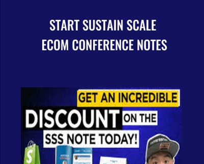 START SUSTAIN SCALE eCom Conference Notes - Peter Chan