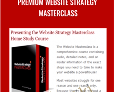 Premium Website Strategy Masterclass - Sean D Souza