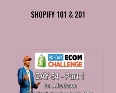 Shopify 101 and 201 - Jon Alfredsson