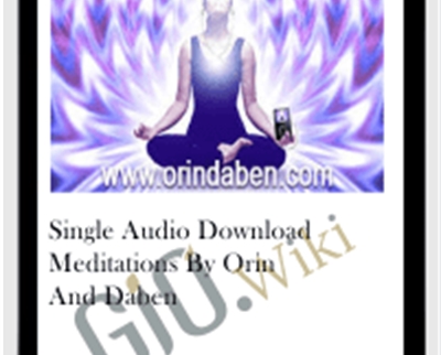 Single Audio Download Meditations - Orin and DaBen